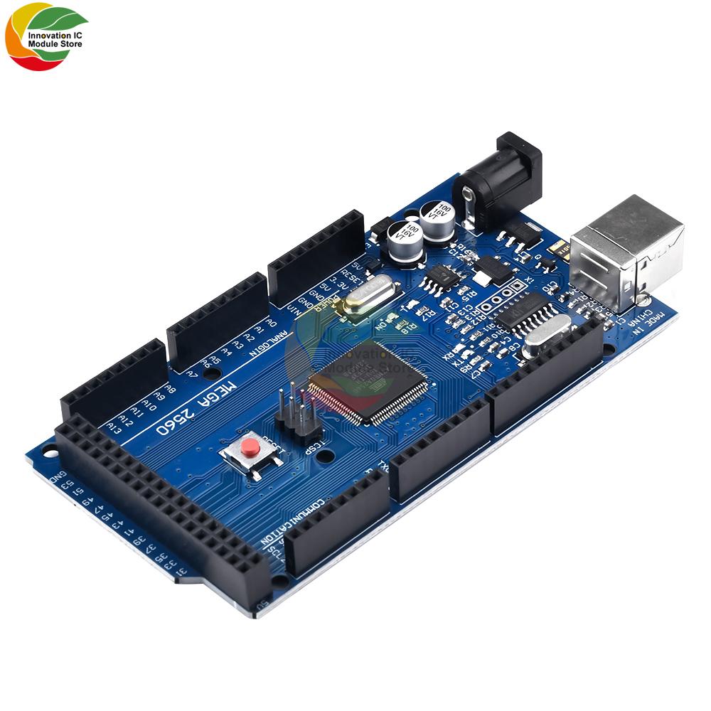 Mega2560 R3 Serie quadratischer Anschluss MEGA2560 R3 CH340G Motherboard ohne Verkabelung