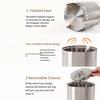 Portable Charcoal Stove Mini Smokeless Tabletop Fires Pit Low Smoke
