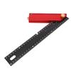 Carpenter   Ruler   300mm Aluminum Alloy Framing 90 Degree Right Angle Measurement   Marking Accurate Multifunctional