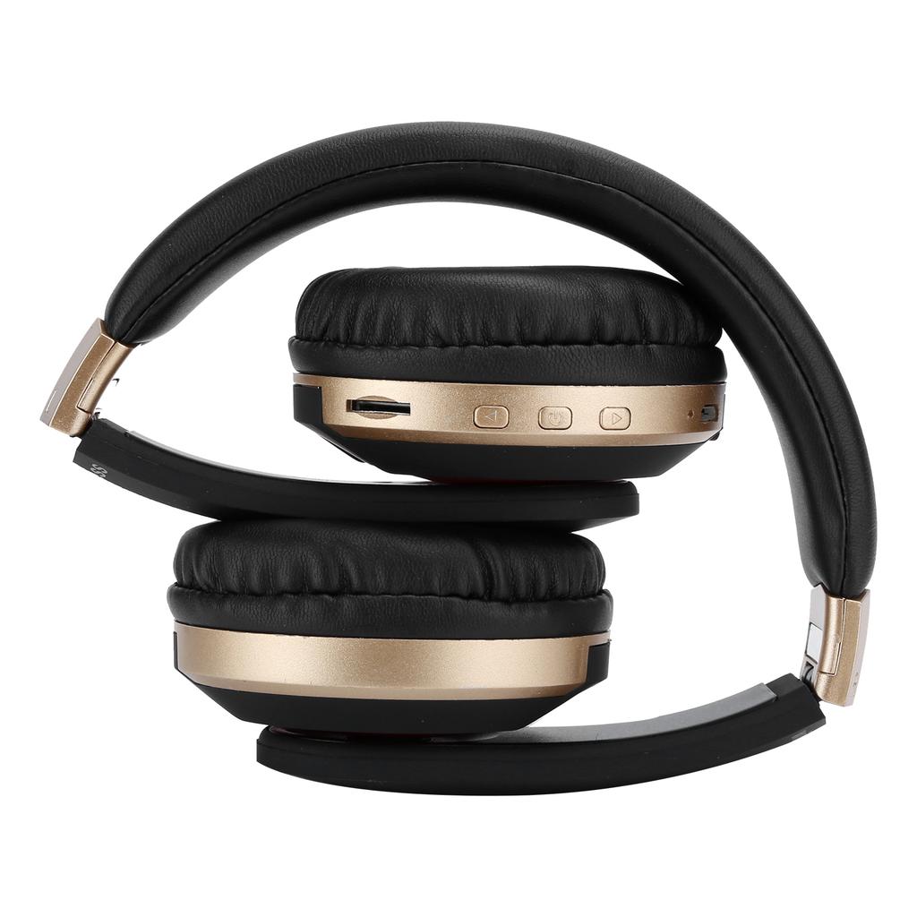 Foldable Bluetooth Headset Wireless Over Ear Stereo Headsets with Mic Gaming Headphone