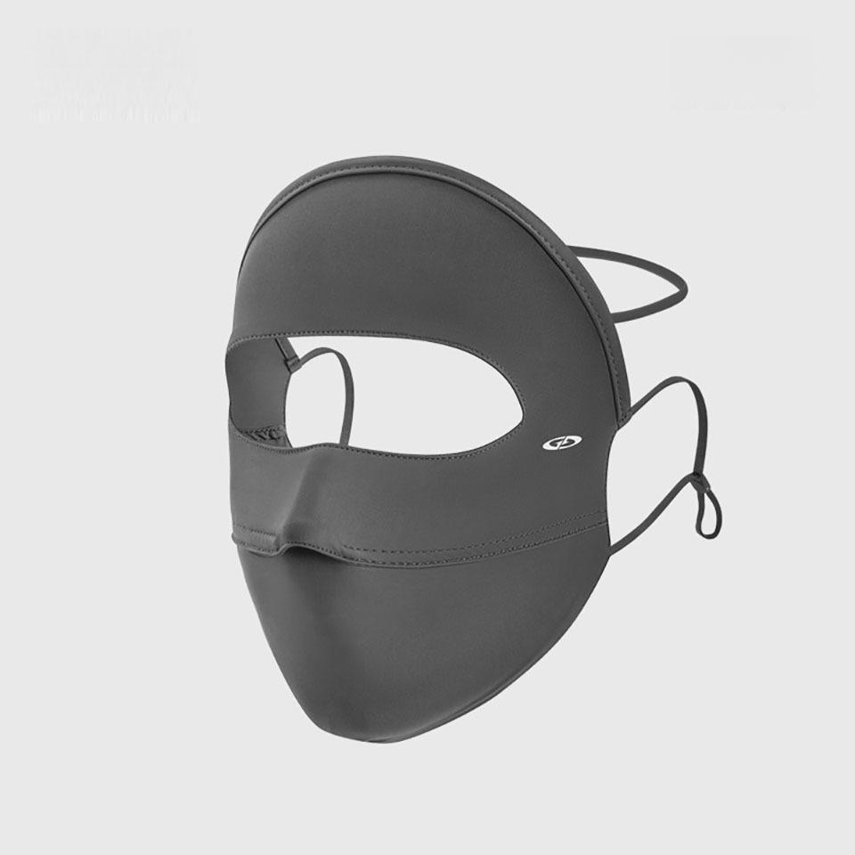 Full-face Sun Protection Mask Breathable UV-resistant Ice Silk Cool Veil Outdoor Forehead Eye Corner Protection Unisex