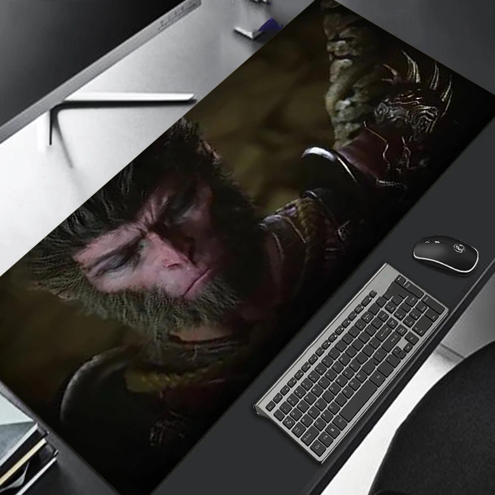 Black Myth Wu Kong Mouse Pad Gaming Pc Accessories Carpet Mause Ped Office Mat Mousepad 900x400 Gamer Desk Computer Table Rug