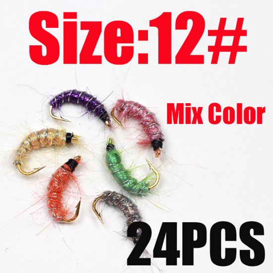 

Набор рыболовных приманок, 24шт