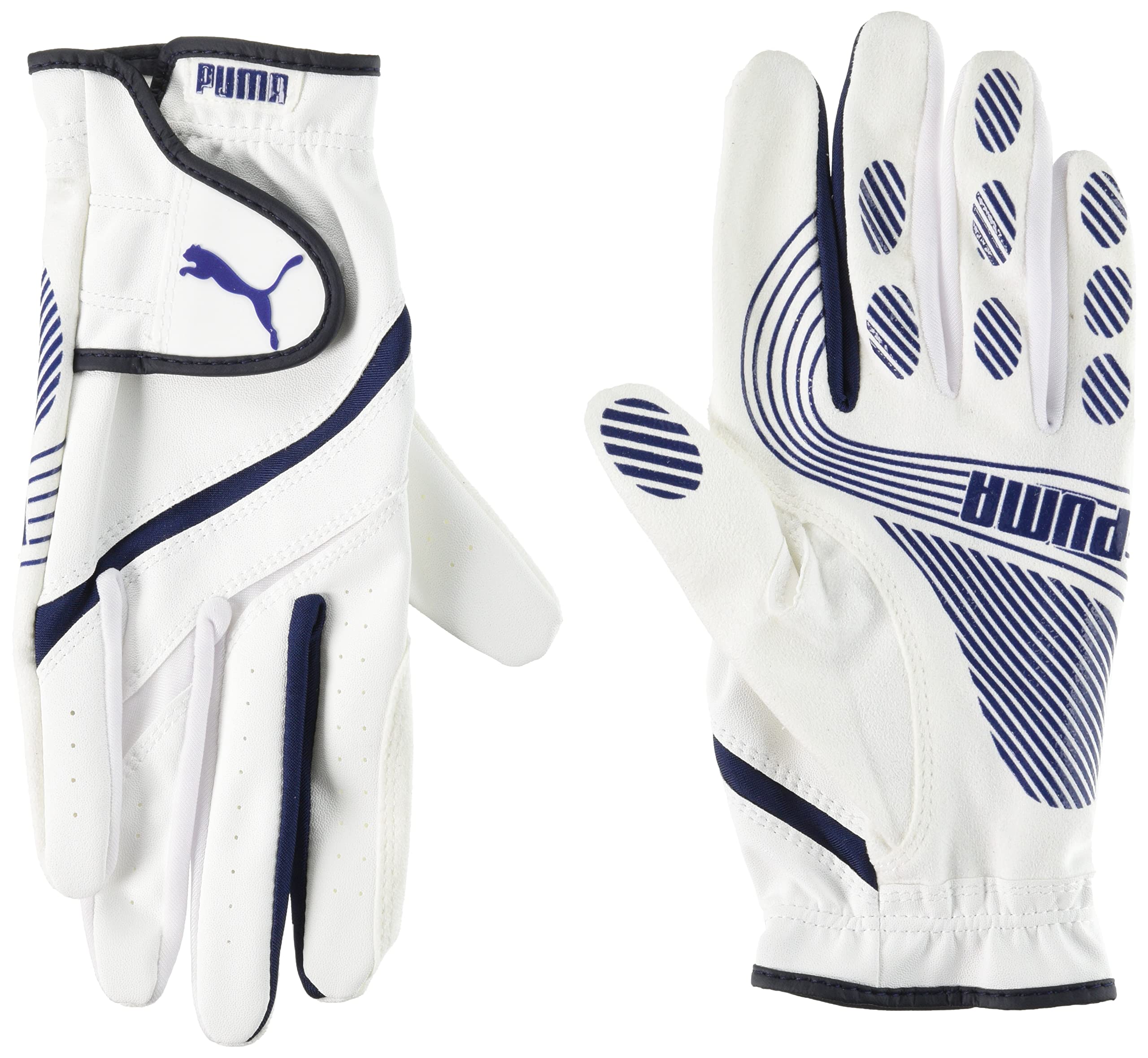 

Golf Gloves Golf W Alpha Grip Gloves Bright Blazer [PUMA] (Ryote White/Navy M)