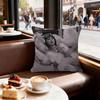 Singer Llady Ggagaes Pillow Case For Sofa Decor Car Office Room Printing Cushion Cover Decorations And Protector