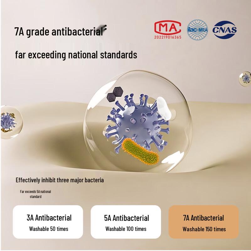 Miiow Women's High-Waist Seamless Antibacterial Cotton Briefs