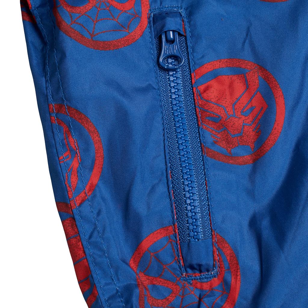Chaqueta Cortavientos Estampada Marvel 794703 para Bebé Niño