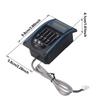 Bstinay 5-Band Preamp Piezo Pickup Acoustic Guitar EQ LCD Tuner Microphone Black