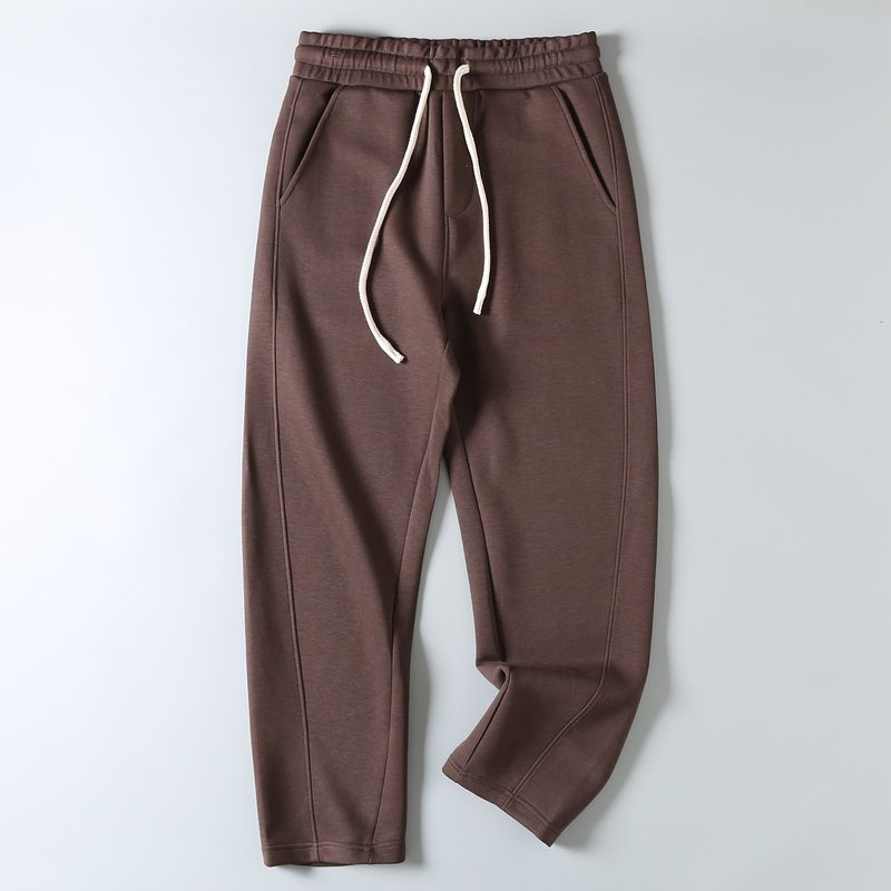 Designer-Style Export Original Cargo Pants, American-Style Lyocell Tencel Cotton Blend, Loose Straight-Leg Casual Sweatpants for Men