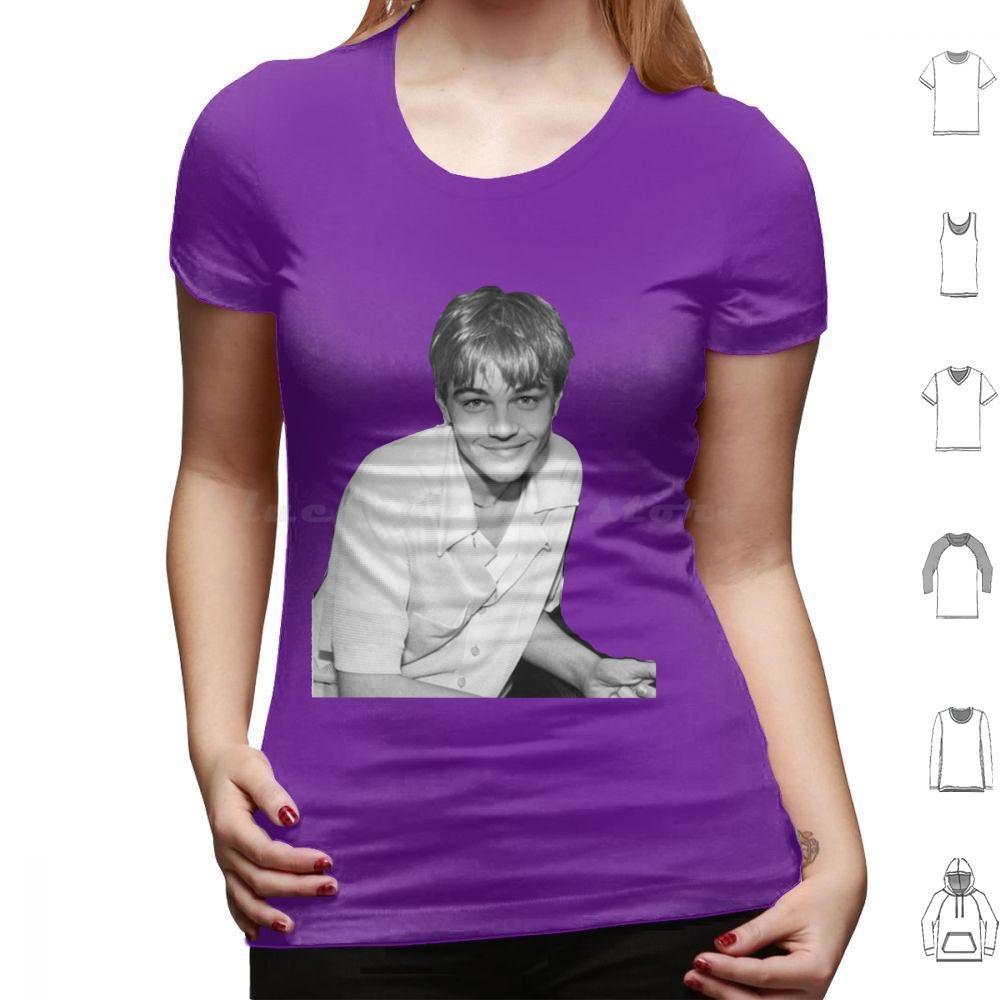 Young Leonardo Dicaprio Smile T Shirt Cotton Men Women DIY Print Leonardo Dicaprio Leonardo Leo Young Leo Titanic Dicaprio 90s