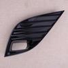 81481-06210 Front Right Fog Lamp Light Cover Grille Bumper Bezel With Hole Fit for Toyota Camry SE XSE 2018 2019 2020 Black ABS