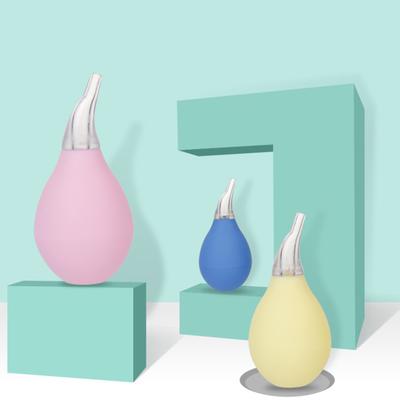Baby Nasal Aspirator Manual Snot Mucus Suction Device PVC Air Pump Non-Toxic Vacuum Nose Cleaner