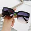 Vintage Rimless Square Sun Glasses Fashion Oversized Sunglasses For Women Men Eyewear Luxury Design Uv400 Female Shades