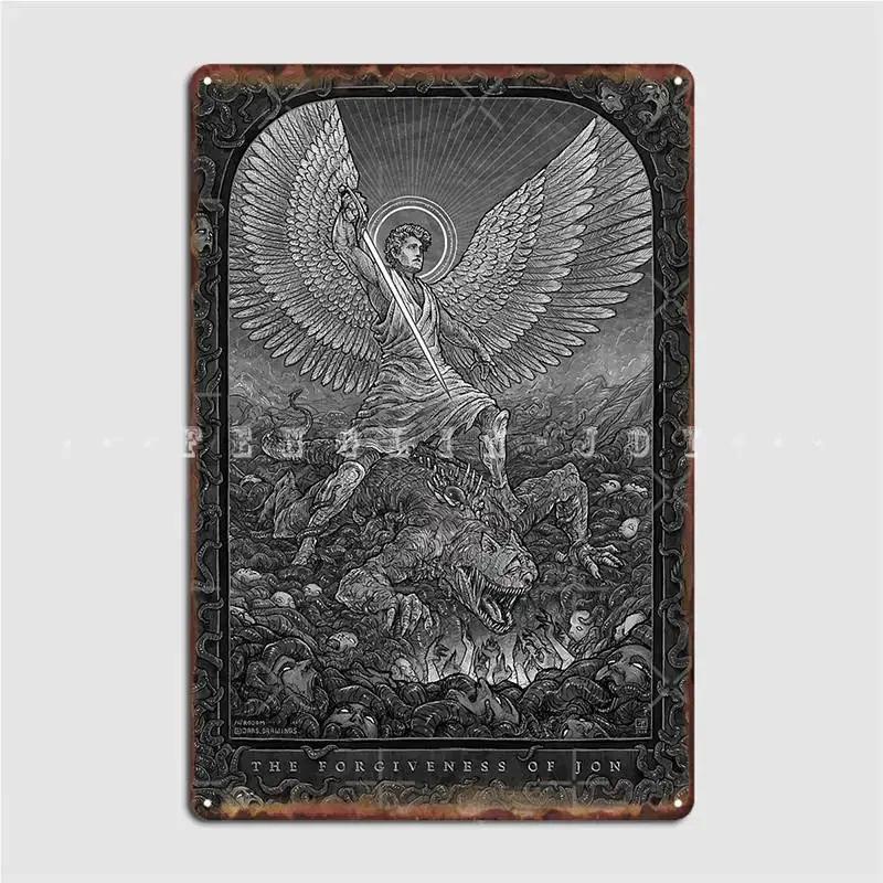 

The Forgiveness Of Jon Poster Metal Plaque Wall Cave Cinema Personalized Mural Painting Tin Sign Posters 20x30cm