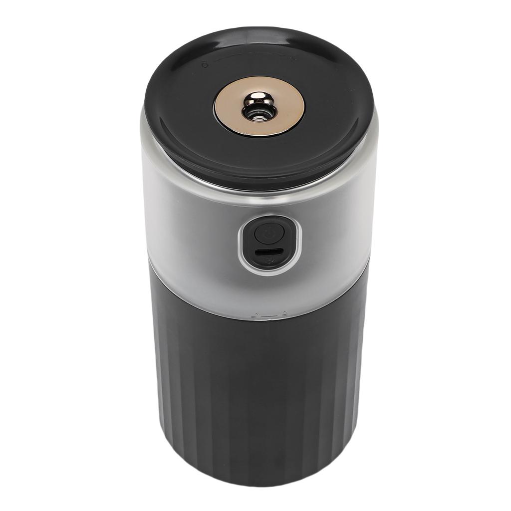Small Desktop Humidifier ABS 2 Modes Quiet Portable Cool Mist Humidifier with Light for Indoor Office Car Black