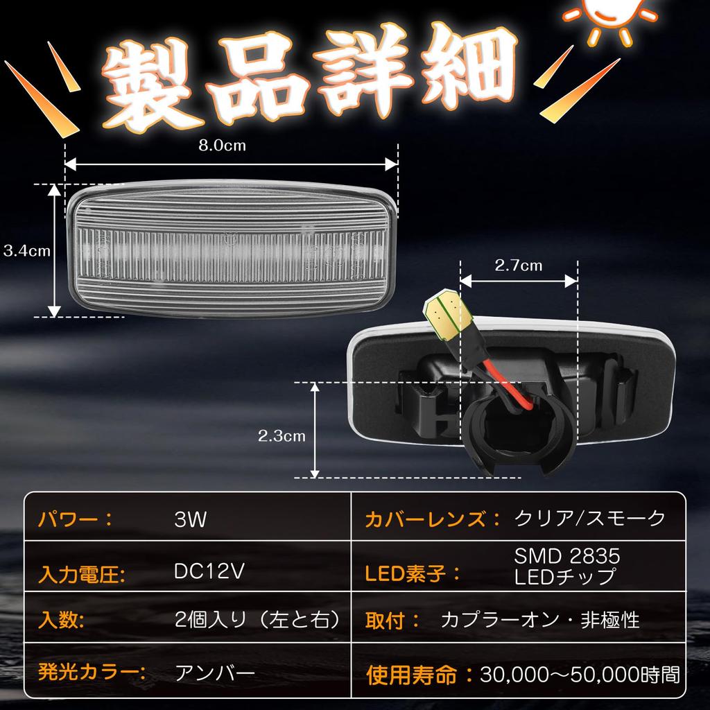 GemPro Presage U31 Wingroad Y11 Y12 Cima F50 Skyline R34 Series Teana J31 Murano Z50 Side Marker LED Stagea M35 Cefiro A33 Bluebird Sylphy G11 G10