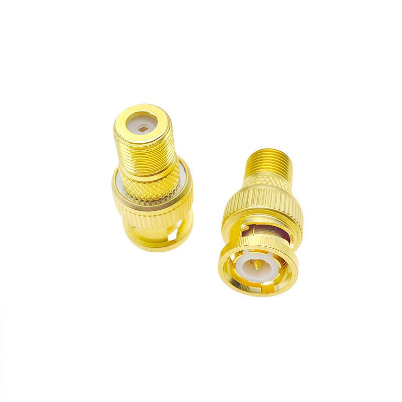 

BNC Male to F Female TV Connector | Imperial F to Q9 | Q9J to F Female Adapter