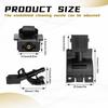 2 pcs Windshield Washer Nozzles, Compatible with Toyota RAV-4 2006-, Corolla 2006-2014, Camry 2018-2025, Lexus ES250 -2024, GX460 2010- etc, Replace
