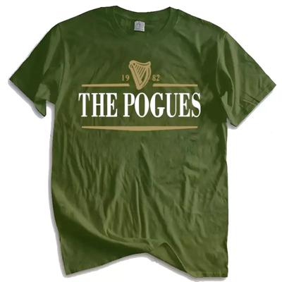The Pogues Irish Punk Rock Band 1982 T Shirt Full Size S-5XL