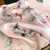 53 * 53cm Mulberry Silk Small Square Scarf Multifunctional Professional Fashion Decoration Silk Scarf For Spring And Autumn Warmth Shawl