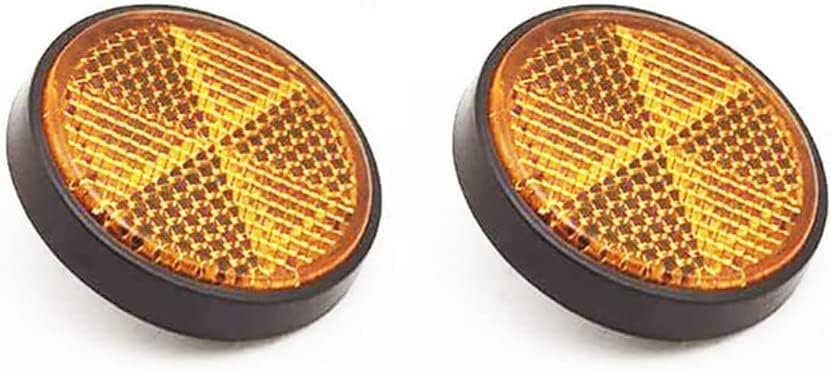 

Відбивач Мотоциклетний Круглий Відбивач Автомобільний Відбивач Велосипедний Велосипедний Задній Бампер Бічний Габаритний Ліхтар Допоміжний помаранчевий