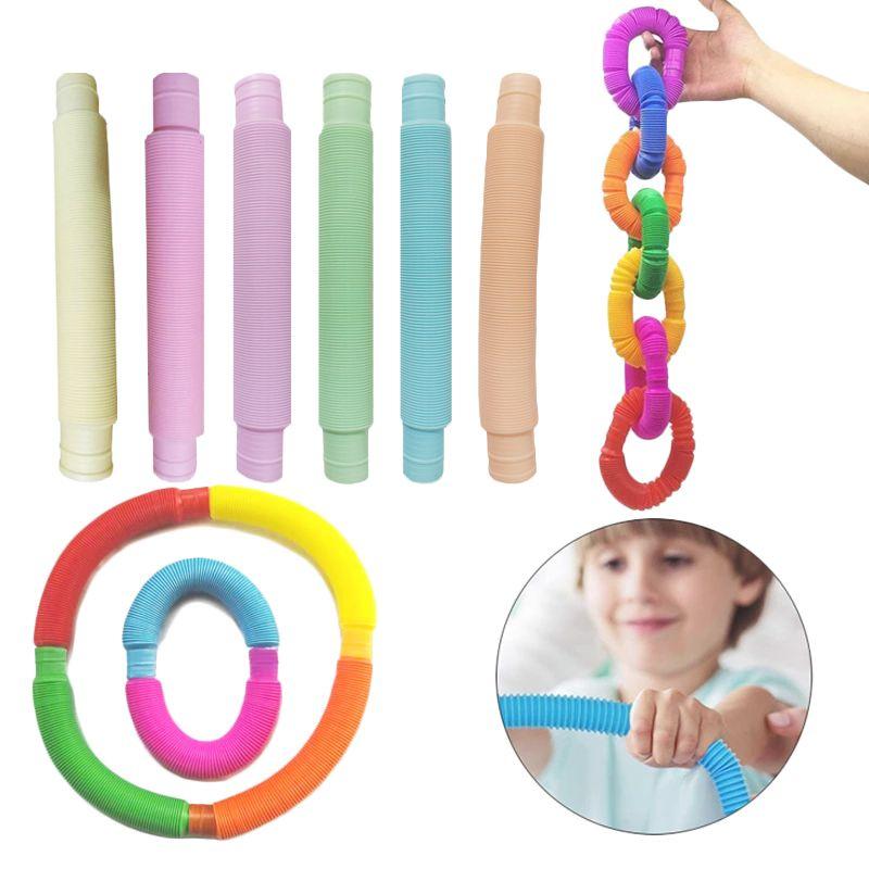 Multicolored Sensory Decompression Stretch Educational Toys For Children With Autism