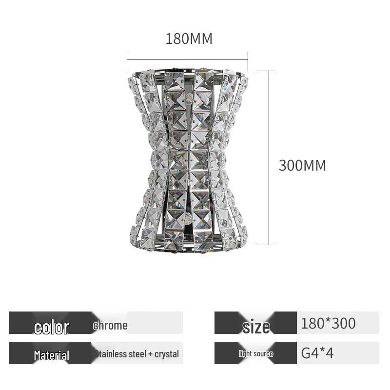 UOSU Crystal Wall Lamp