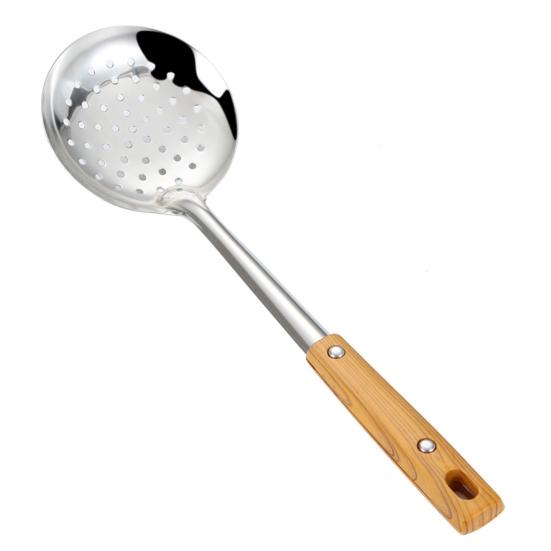 Wok Shovel Food Grade Rust-proof Stainless Steel Soup Scoop Wok Spatula Kitchen Tools for Home