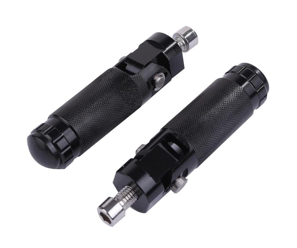 CNC Folding Step Bar, Left and Right Set, 0.3 Inches (8 Mm), M8 Aluminum,