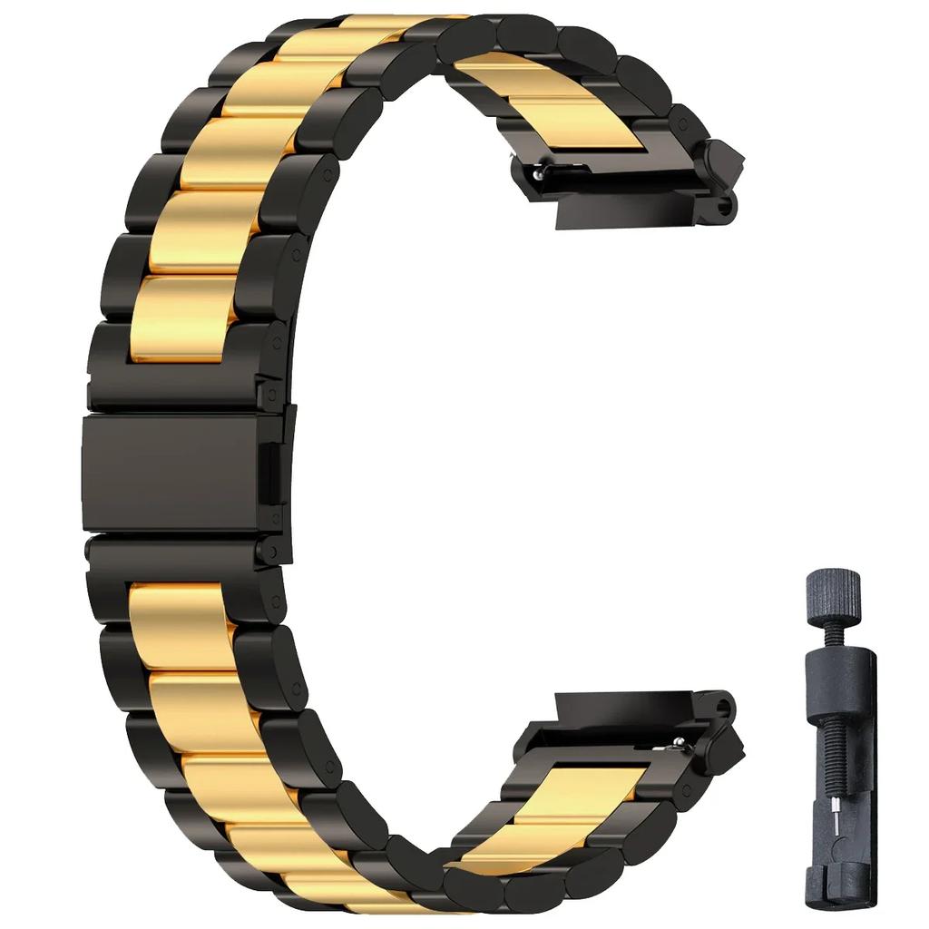 For Amazfit T REX 3 Stainless Steel Watchband For Amazfit T Rex Pro/T-Rex Metal Bracelet Amazfit T-Rex 2 Strap amazfit tex Bands