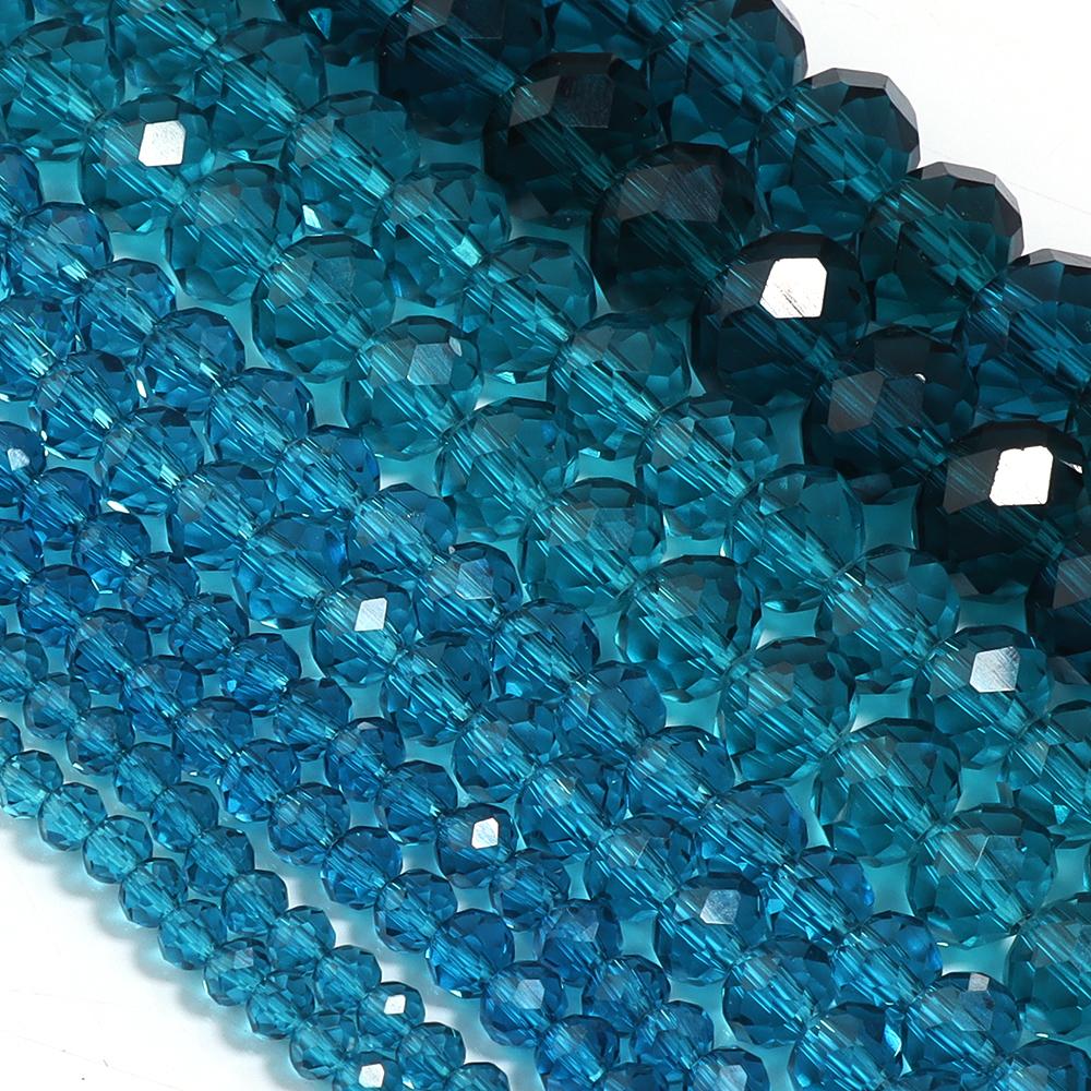 

3/4/6/8/10mm Clear Color Faceted Crystal Rondelle Glass Beads Loose Spacer Abacus Beads For Jewelry Making DIY Bracelet Necklace 3mm approx 108pcs павлин голубой