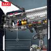 Jaki Space Exploration Series Super Rocket Space Shuttle Exploration Aircraft Model Assembly Children'S Building Blocks Toy Gift