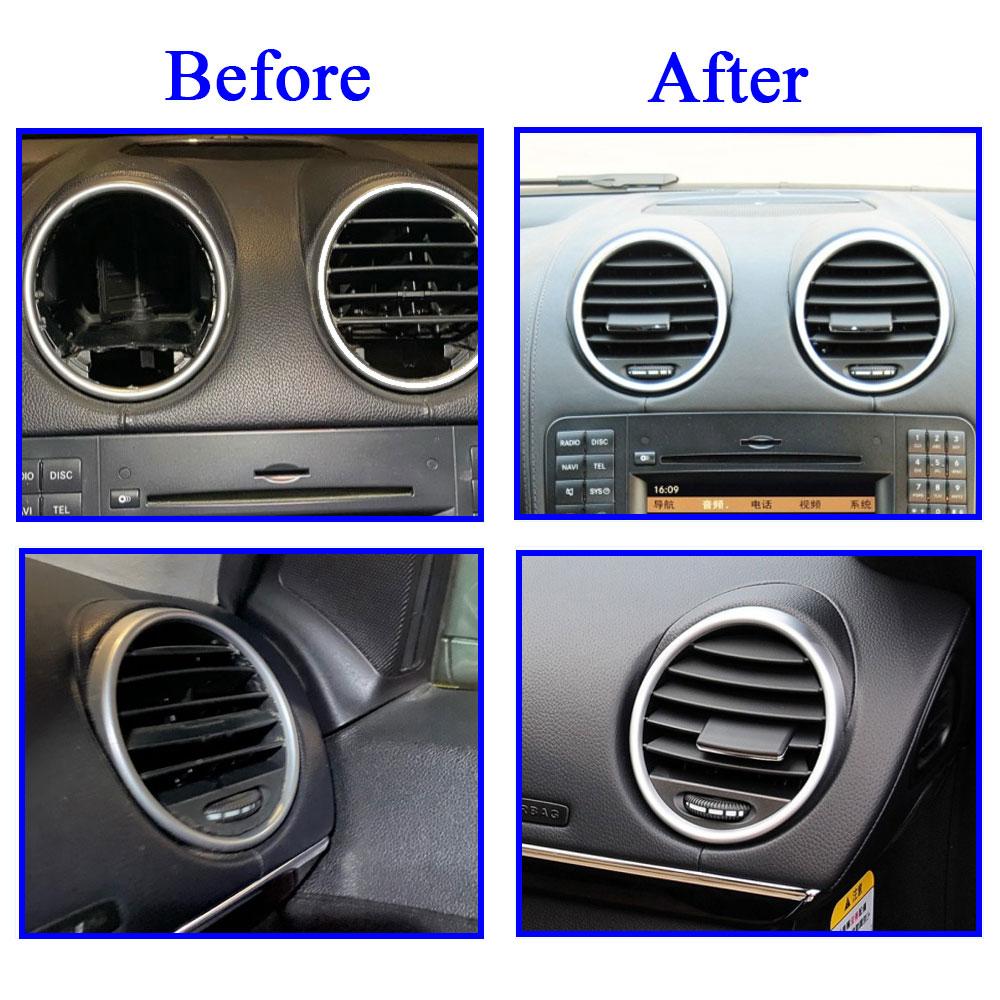 Auto Vorne Hinten Klimaanlage AC Vent Outlet Tab Rutsche Clips Reparatur Kit Für Mercedes Benz W164 X164 M ML GL 300 350 450