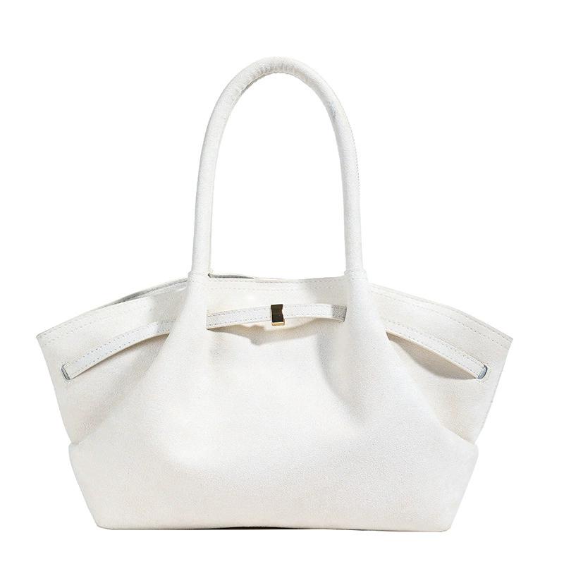 

Women s Solid Color Tote Bag Large Capacity Shoulder Bag for Work & Daily Commute, Casual Fashion Versatile Handbag белый