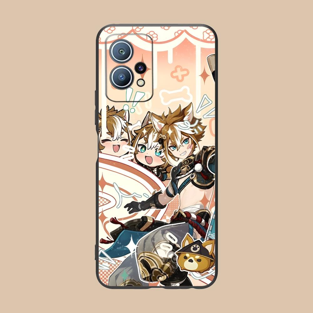 Game GI Gorou Mobile Phone Case for Huawei P60 P50 P40 P30 P20 P10 P9 P8 Pro Lite Plus Colorful Printing Cover Pretty Smartphone