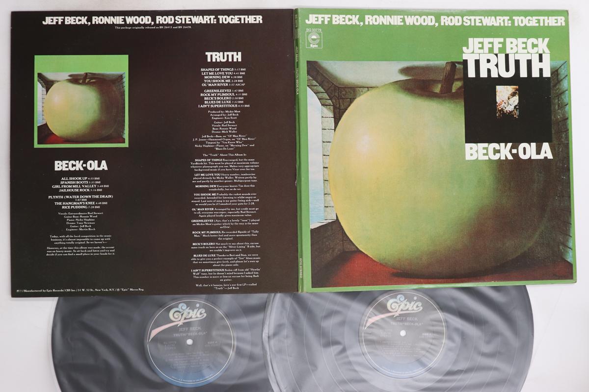 

Виниловая пластинка JEFF BECK - Truth / Beck-ola BG33779 EPIC 1979 US Рок Б/У