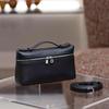 2025 Women's Genuine Leather Crossbody & Clutch Bag - LP19 Top Layer Cowhide Lunch Box Design