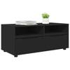 TV Stand Black 100 x 48 x 43 cm Particleboard
