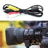 Mini USB to 3 RCA Cable for  EOS 1D, 1D X, Cameras Audio Video Transfer