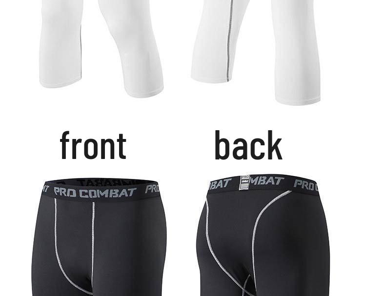 Men's Seven-Point Compression Tights for Basketball and Sports Training