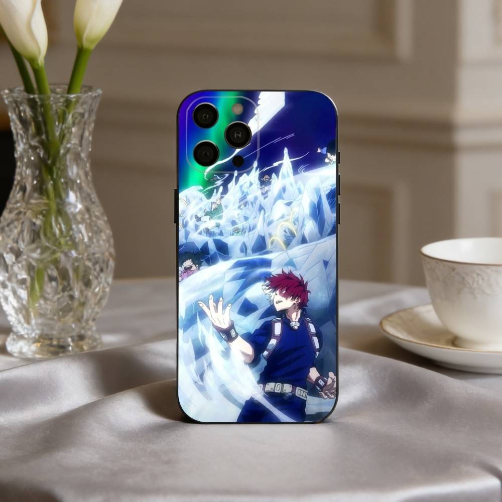 S-Shoto-O T-Todoroki M-MHA-A Phone Case Silicone Soft For IPhone 17pro 16 15 14 13 12 11 X XR Plus Pro Max Plus
