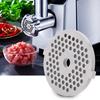 2Pcs Stainless Steel Meat Grinder Plates Discs, Replaceable Meat Grinder Blades Grinding Plate Round Hole for 5# B Type Grinder(3mm)