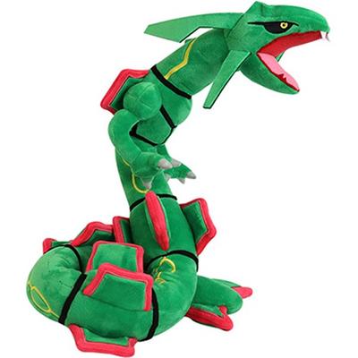 Pokemon Rayquaza peluş oyuncak, karışık renkler, 100 cm, Koreli çocuklar için popüler oyuncaklar