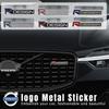 6 couleurs Logo R DESIGN Métallique Emblème Badge Calandre Avant Autocollants Pour XC60 V40 V50 V60 S60 XC90 XC40 S40 XC70 C30 C40