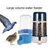 200ML/415ML Mangiatoia per Uccelli Grande Capacità Conveniente Dispenser Acqua Uccelli Domestici Pappagalli Articoli per Animali Domestici