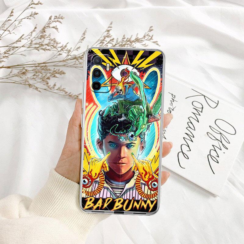 IK10 Bad Bunny Phone Case for Motorola Moto E13 E15 E20 E22 E22I E22S E30 E32 E40 E7 E7I G Plus Power Play Stylus G22 G14