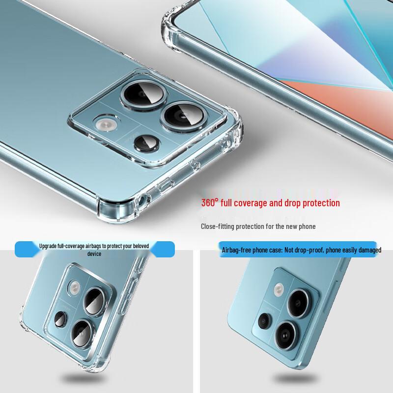 ESCASE Clear Protective Cases for Redmi Note Series
