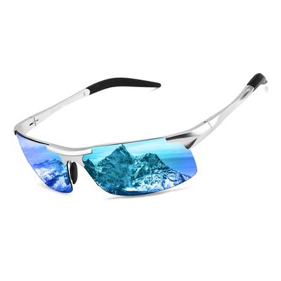 Polarized Sunglasses for Night UV400 Protection Ultra Lightweight Sunglasses for Women for Night B2442 [FEISEDY] Men's Driving/Fishing (Blue)