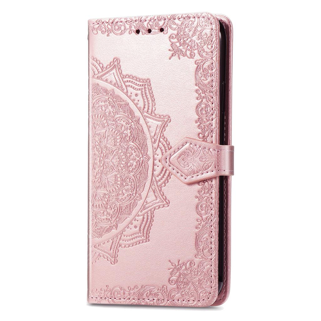 For Motorola Moto G86 Power 5G Case Wallet Mandala Flower Leather Phone Cover Stand View