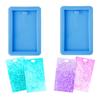 Diy Crystal Epoxy Mold Silicone Mold for Pendant Label Shape Mirror Craft Mold Silicone Mould Jewelry Making Tool
